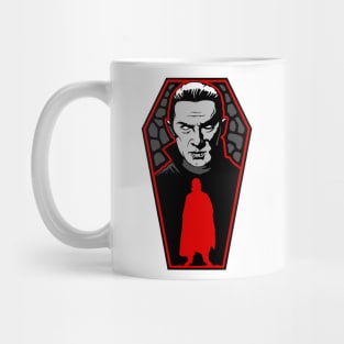 Dracula Coffin Mug